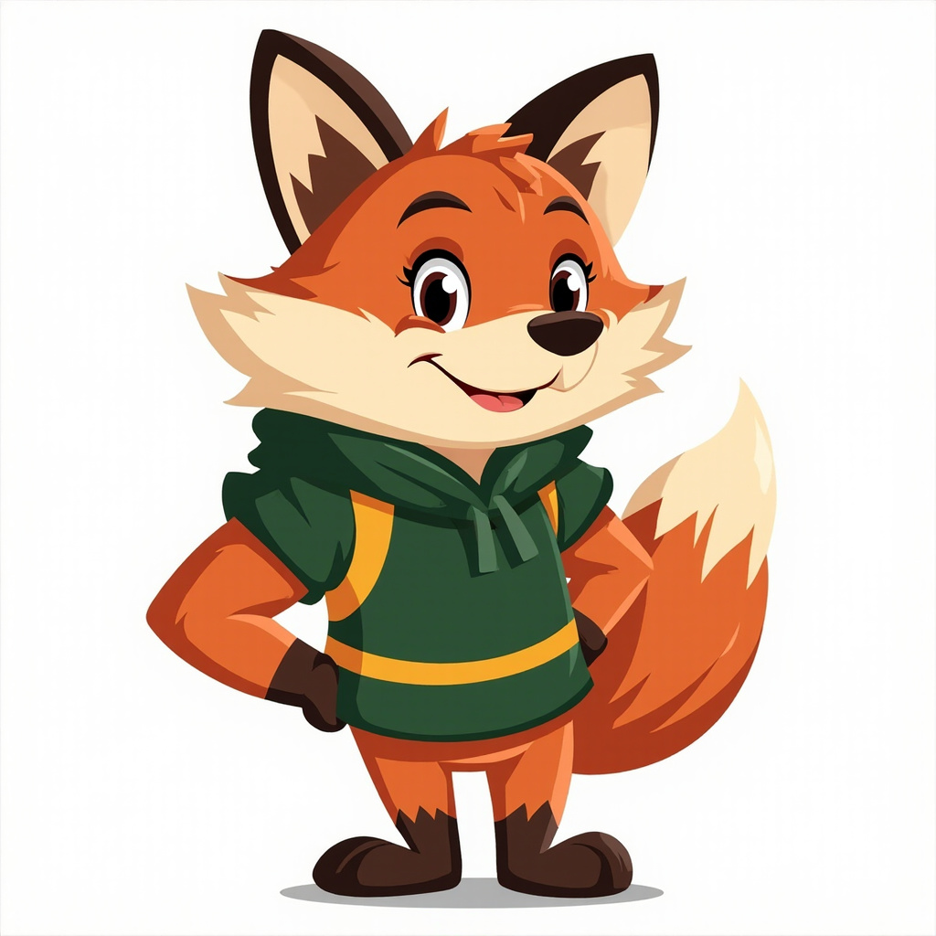 Scout the Fox, fictional Maple Hollow Trailblazers mascot